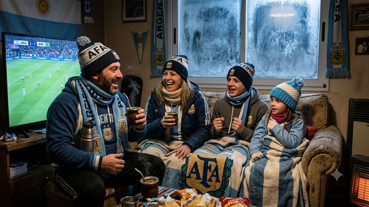 Ola de frío y Mundial: los consejos para ahorrar energía ante el pico de consumo por el partido de Argentina