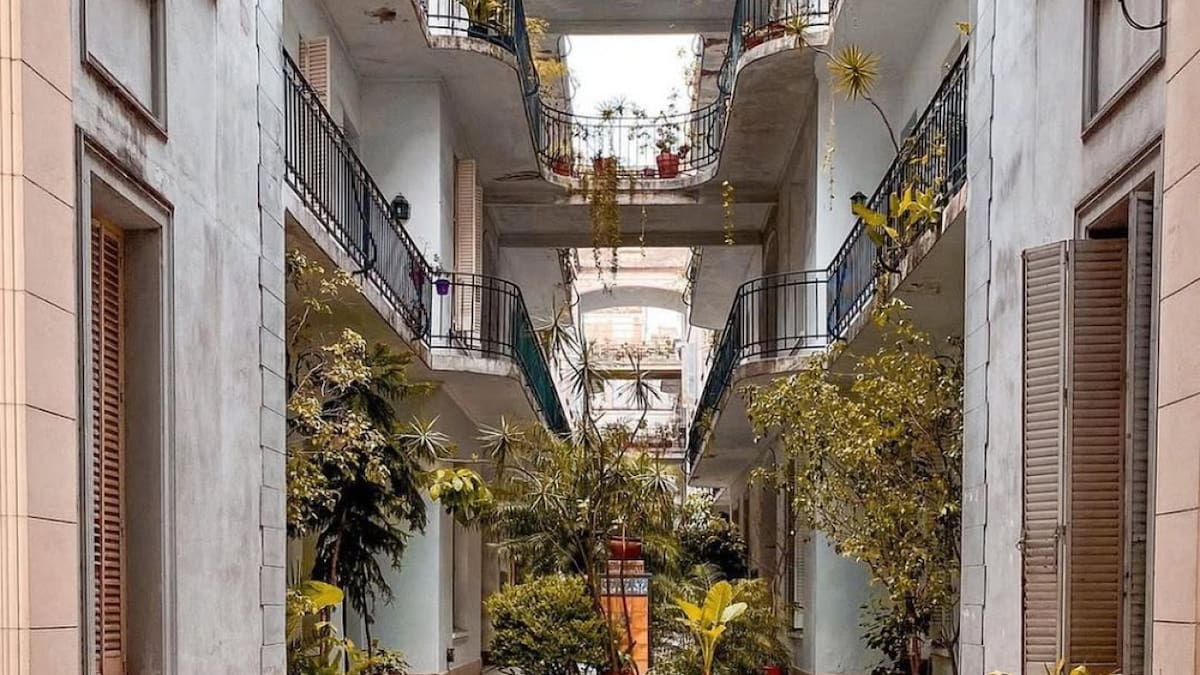 El barrio que esconde un pasaje secreto con arquitectura única. Foto: Instagram @buenosairestourist