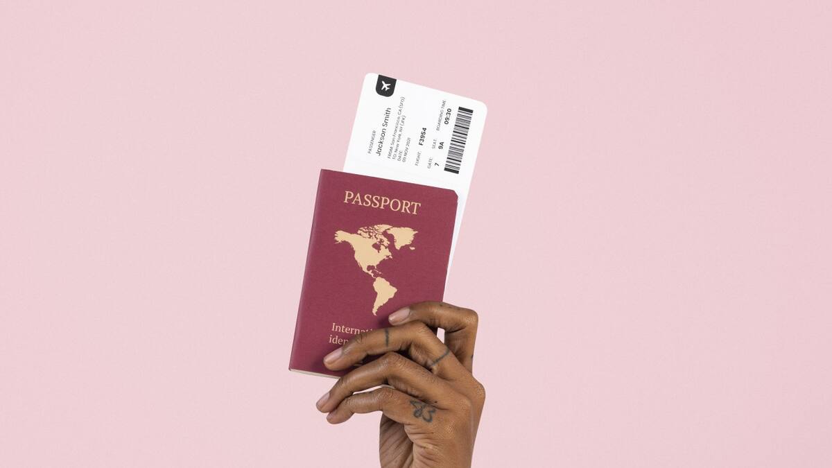 Pasaporte. Foto Freepik