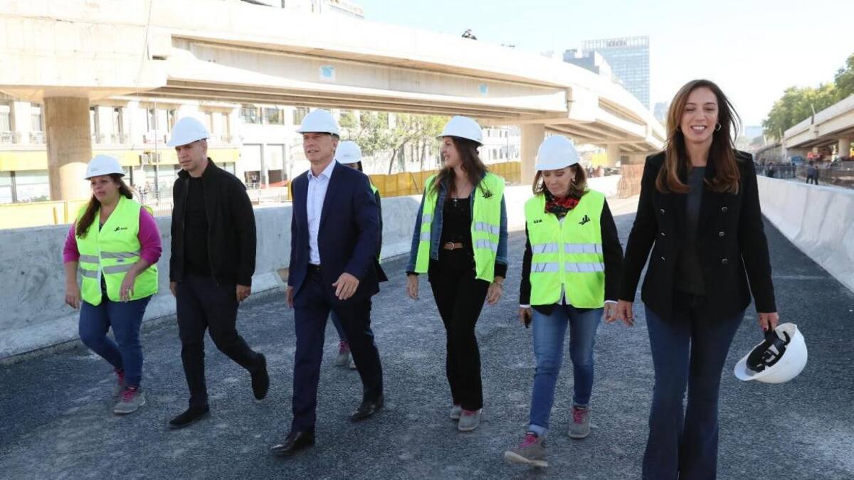 Paseo del Bajo - Macri