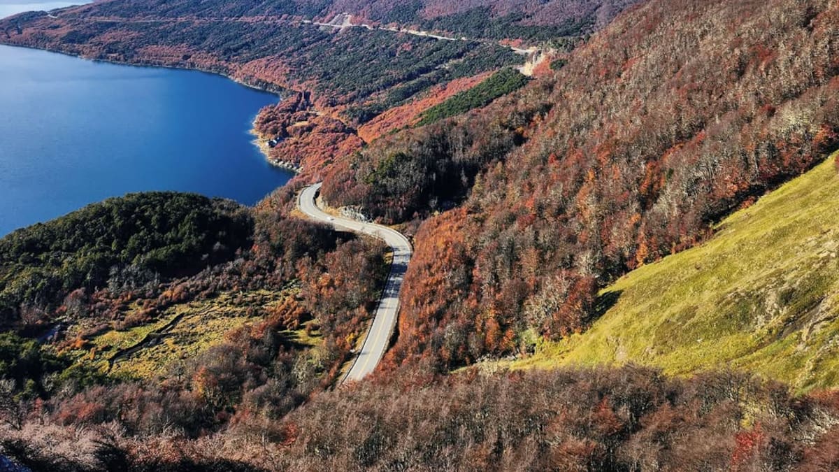 La otra ruta de la Patagonia que deslumbra.