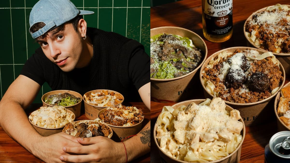 Pastas frescas, lasaña y cannolis: dónde queda el restaurante de Rusherking y qué ofrece su menú italiano