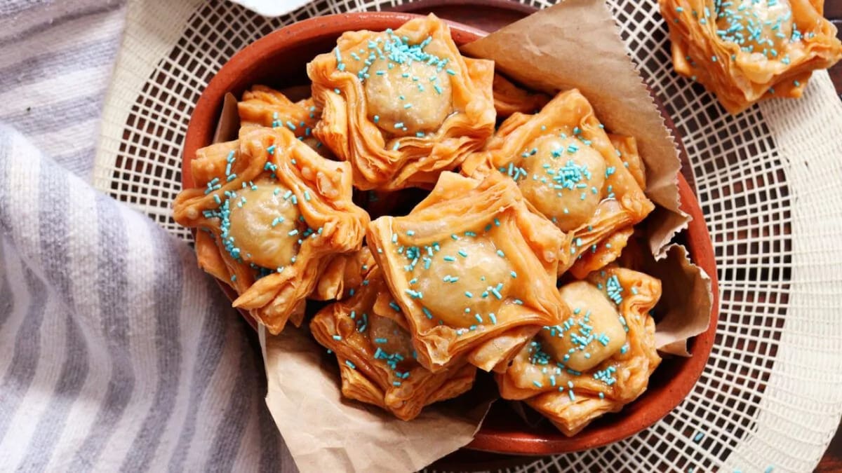 Pastelitos saludables de membrillo y batata en freidora de aire: la receta fácil e irresistible para este 25 de mayo