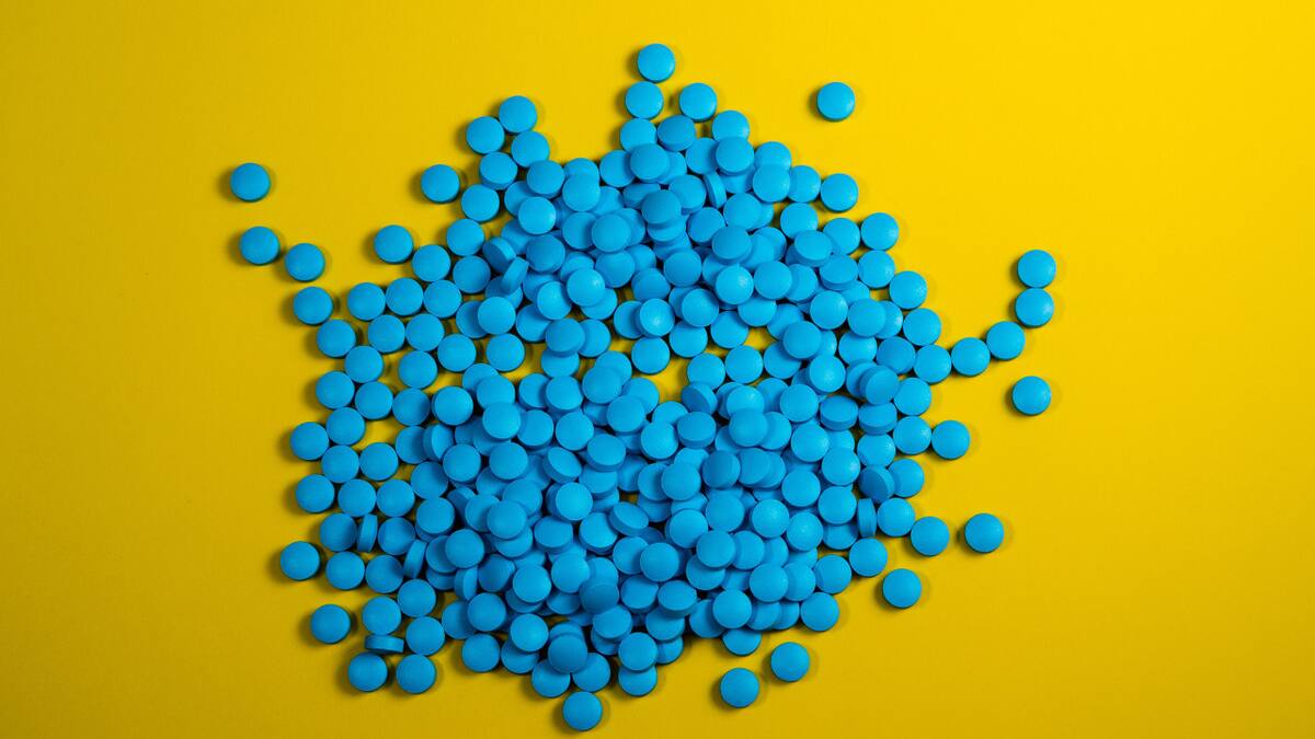 Pastilla de viagra. Foto: Unsplash