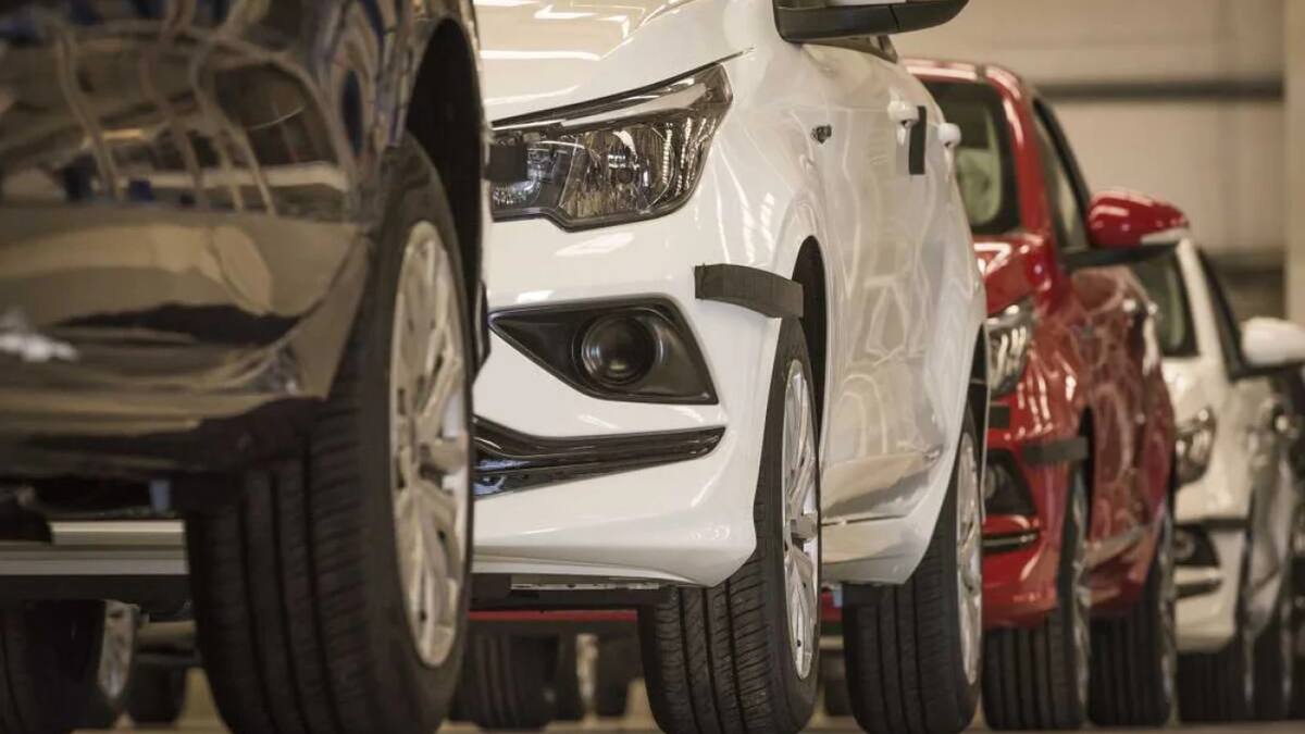 Patente de vehículo. Foto: NA.