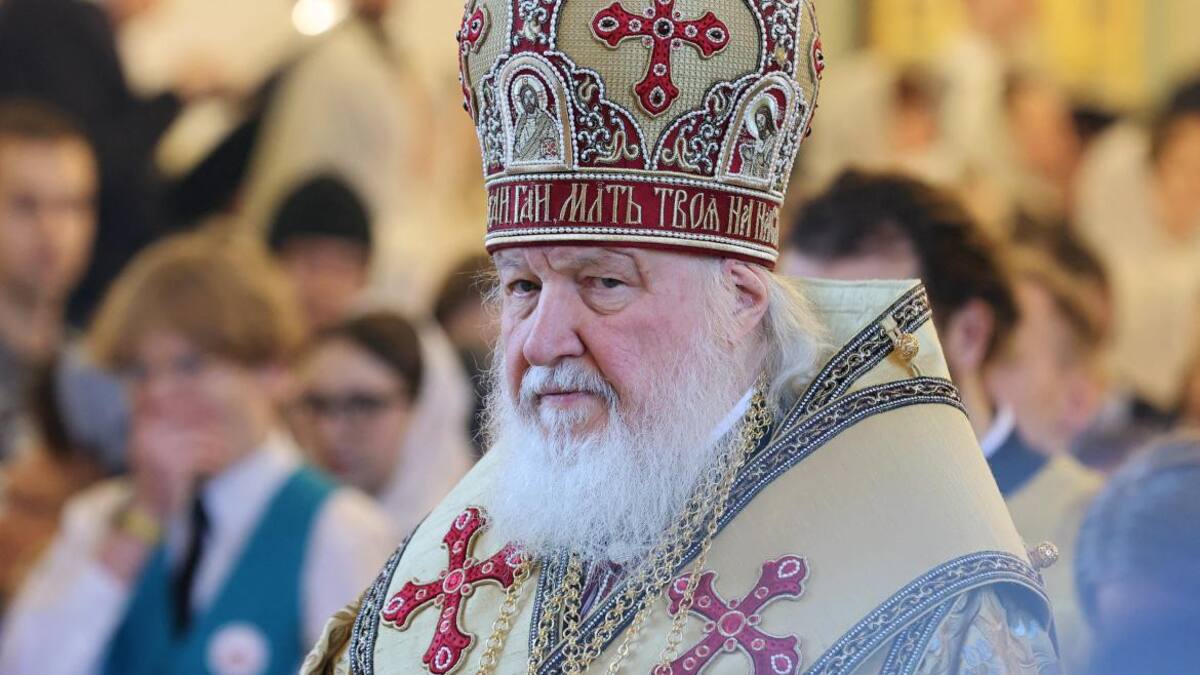Ucrania emitió una orden de búsqueda y captura para Kiril, patriarca de la Iglesia Ortodoxa rusa
