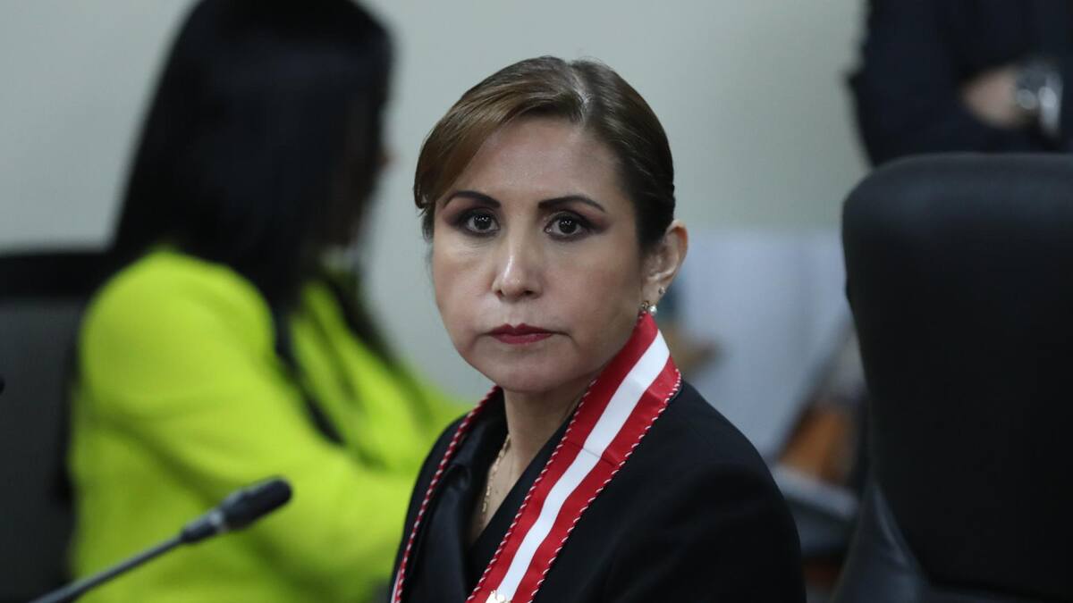 Patricia Benavides, fiscal general de Perú. Foto: EFE.