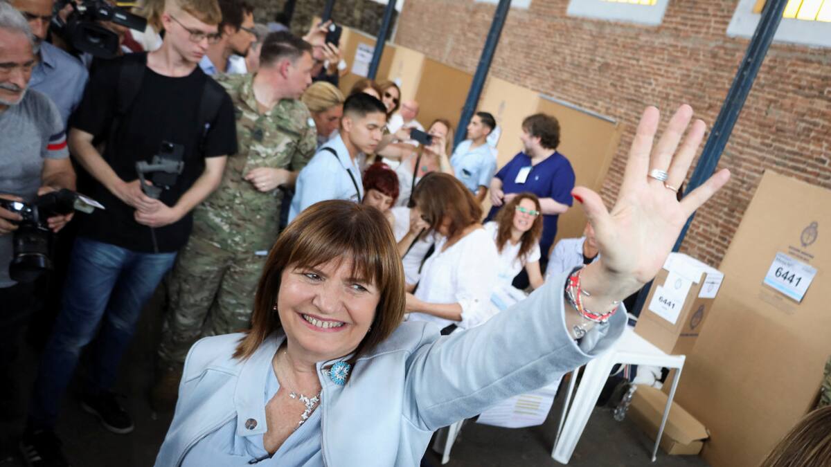 Patricia Bullirch, Elecciones 2023. Foto: Reuters