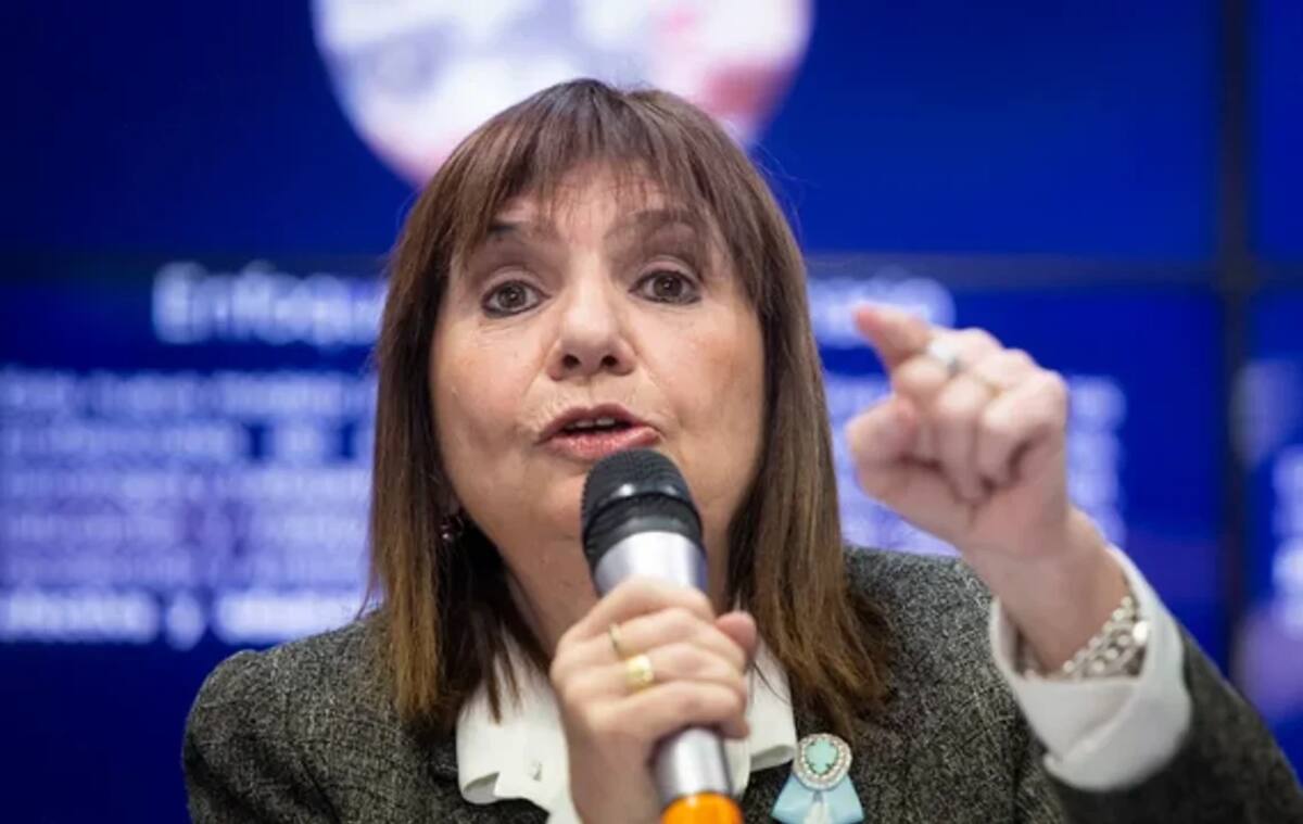 Patricia Bullrich.