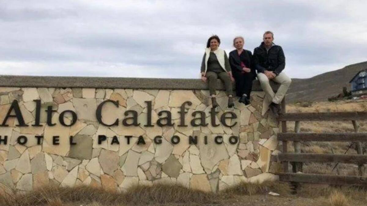 Patricia Bullrich en Alto Calafate.