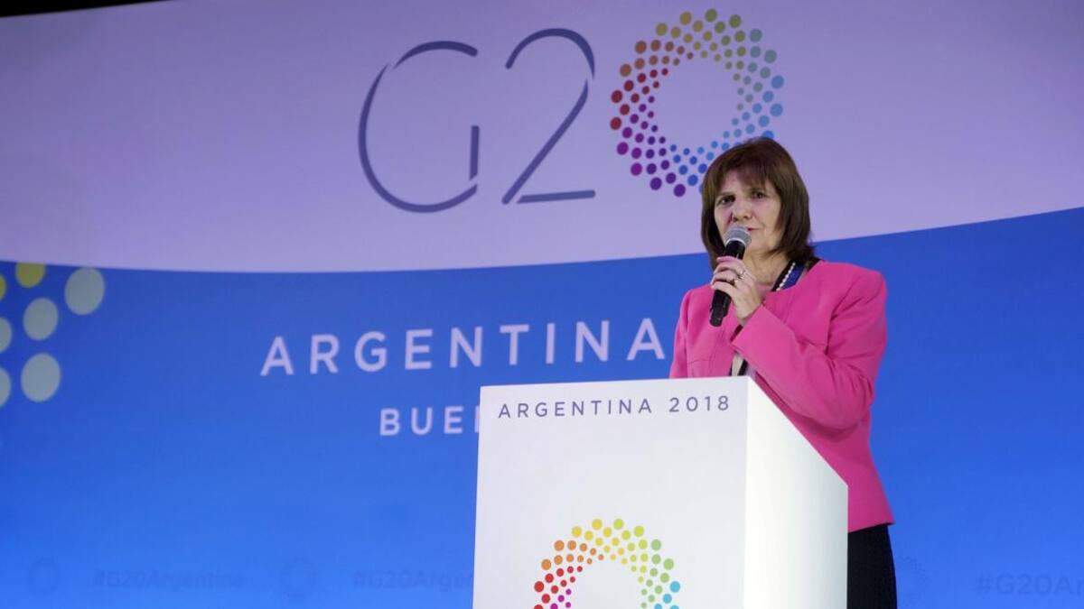 Patricia Bullrich, G20, NA