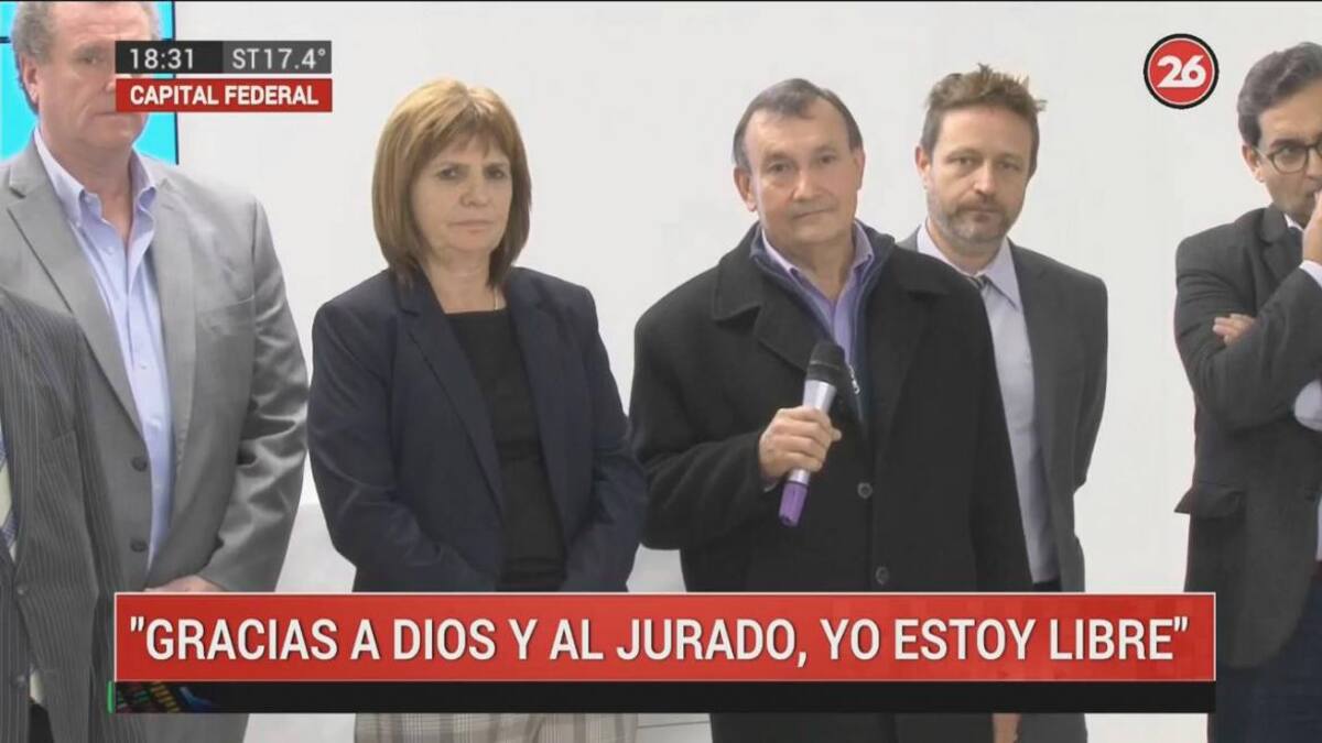 Patricia Bullrich recibió a Lino Villar Cataldo: "Era su vida o la del delincuente"