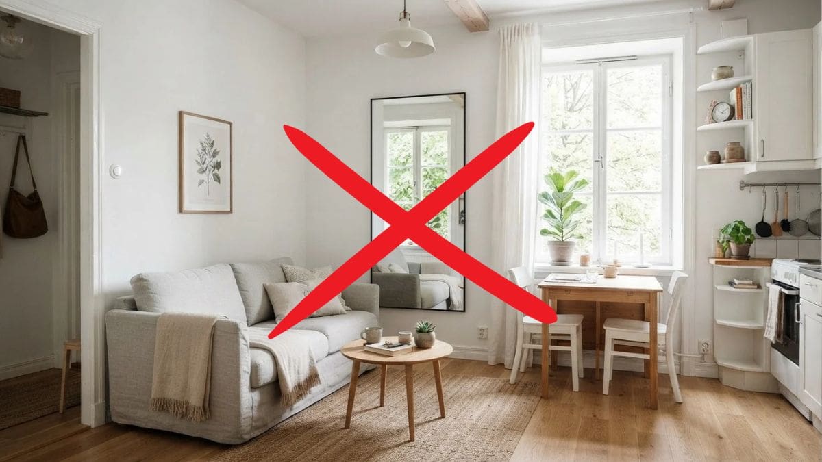 Patricia Cascales, interiorista: “En un departamento pequeño necesitás pocos muebles, pero los más importantes, y no solo decorar en blanco y con espejos”.