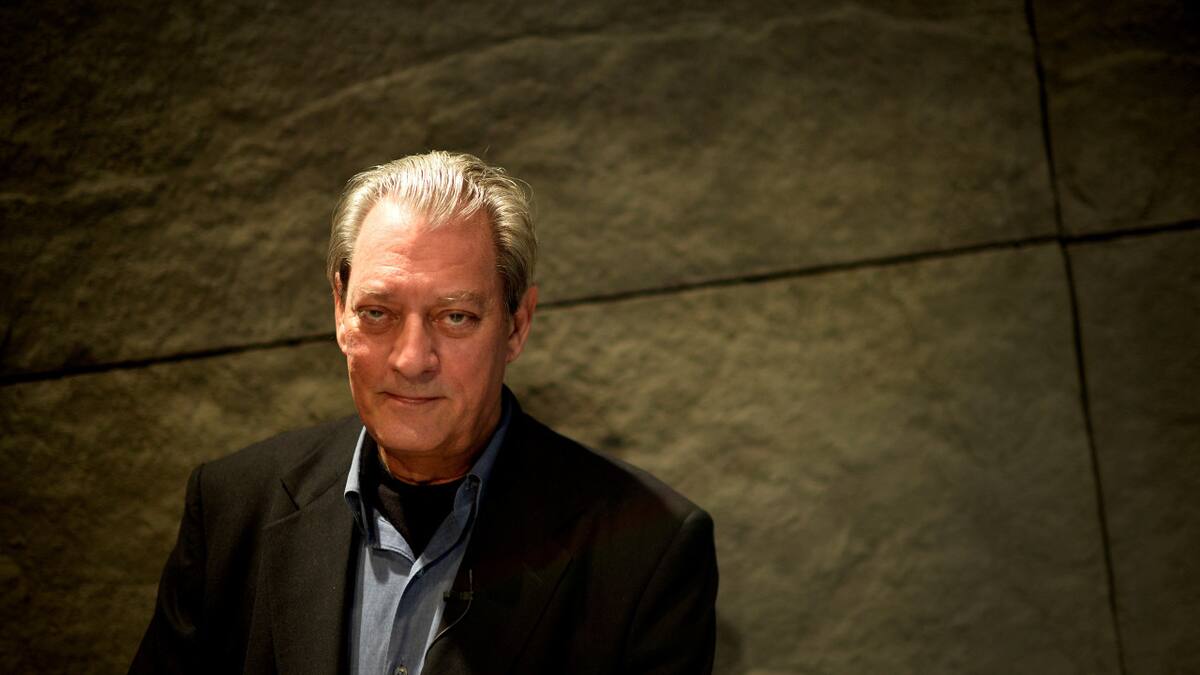 Paul Auster, escritor estadounidense. Foto: Reuters.