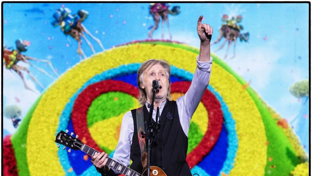 "Estoy muy feliz de volver a verlos": Paul McCartney hizo vibrar el estadio Monumental con su primer show