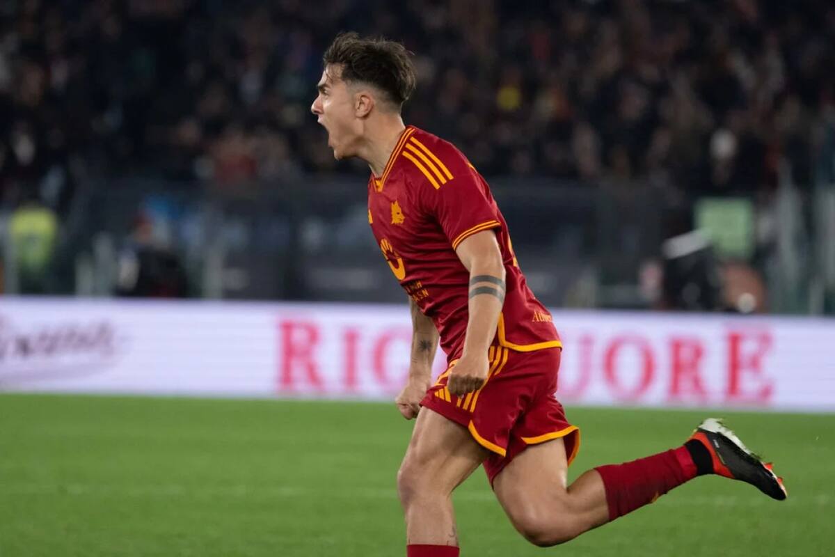 Paulo dybala, el 21 de la Roma. Foto: NA