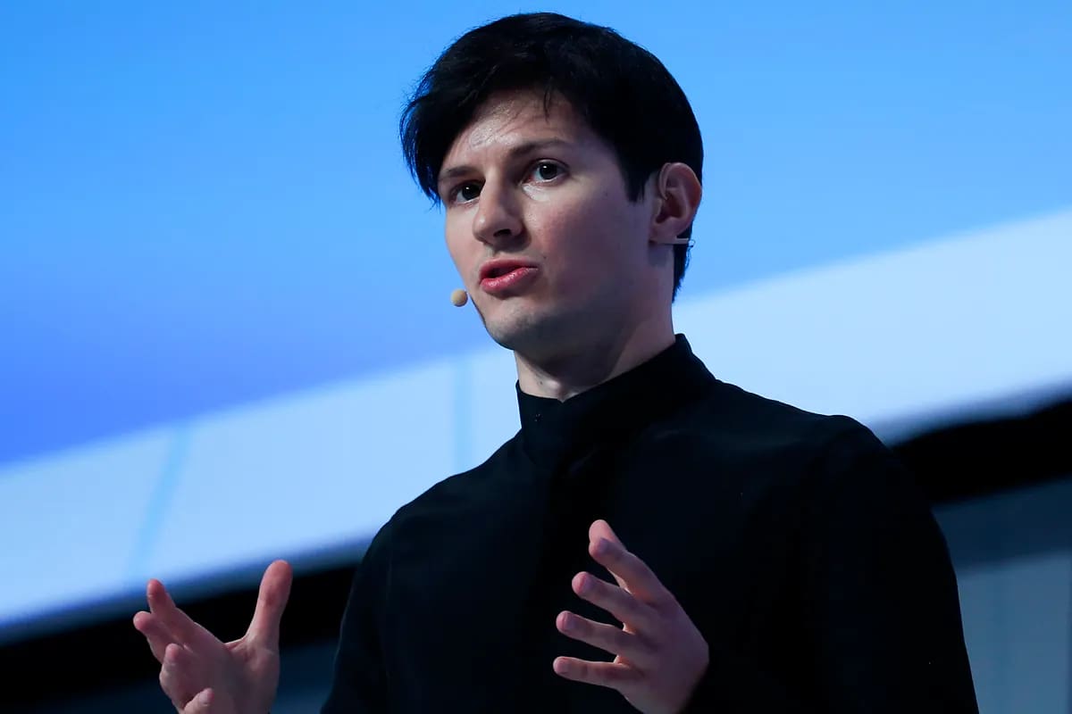 Pável Dúrov, creador de Telegram.