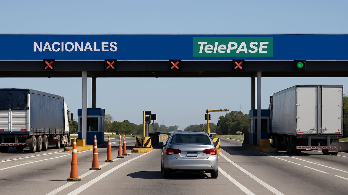 TelePASE: habilitan el registro para un grupo específico de usuarios en rutas y autopistas