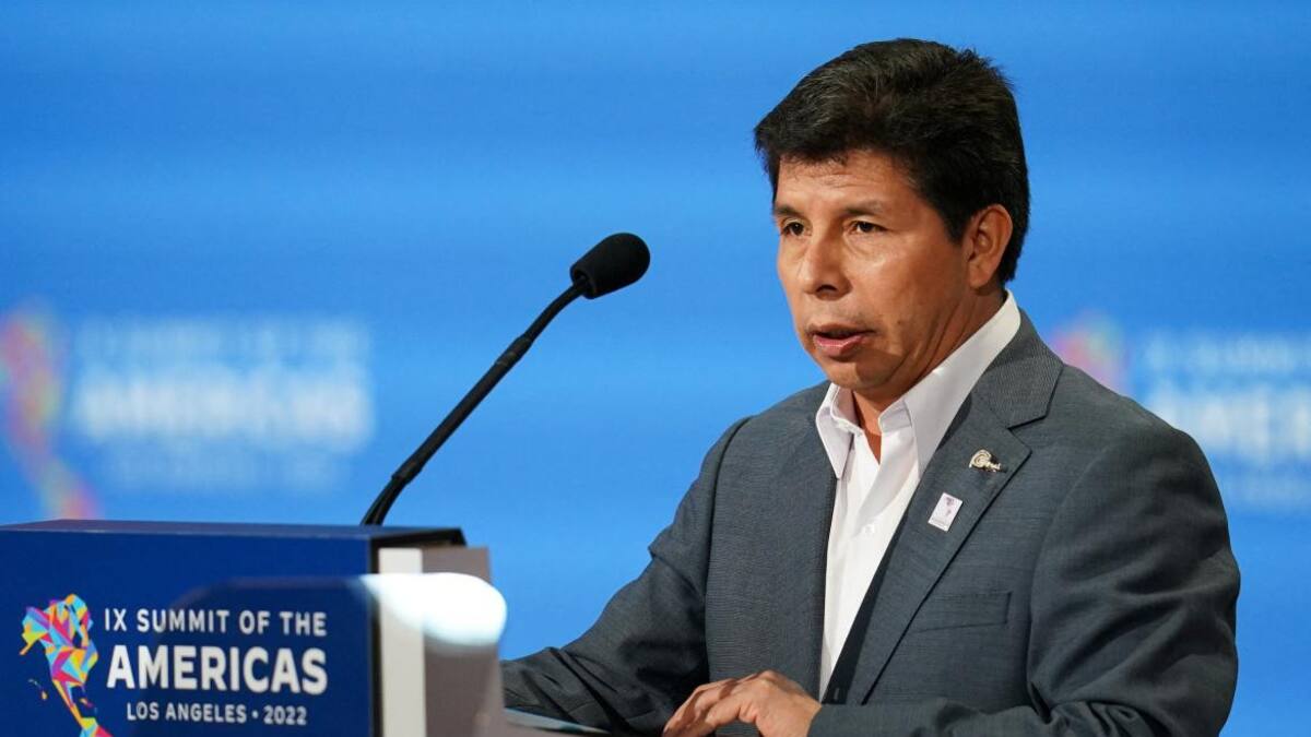 Pedro Castillo, expresidente de Perú. Foto: REUTERS