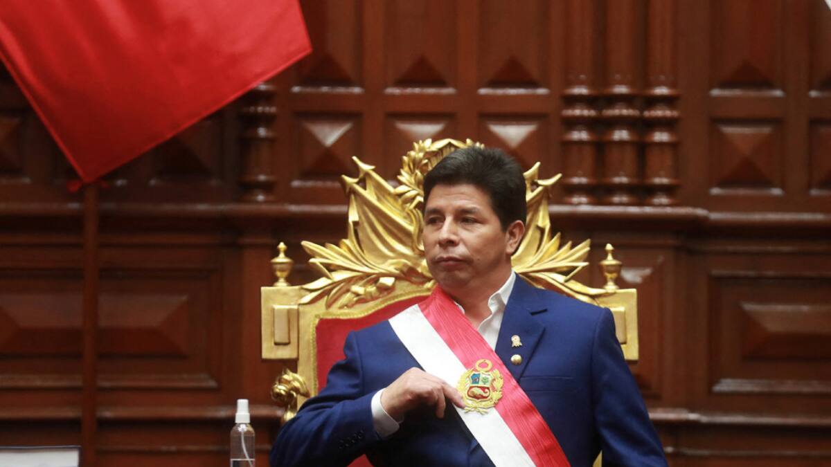 Pedro Castillo, Perú. Foto: Reuters