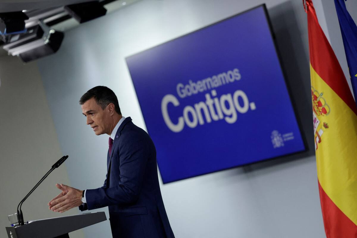 Pedro Sánchez. Foto: Reuters.