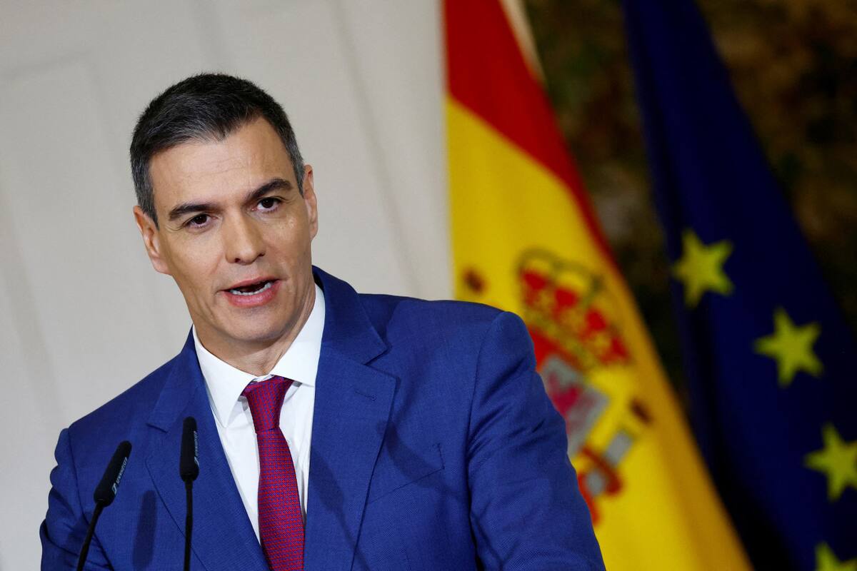 Pedro Sánchez, presidente de España. Foto: REUTERS