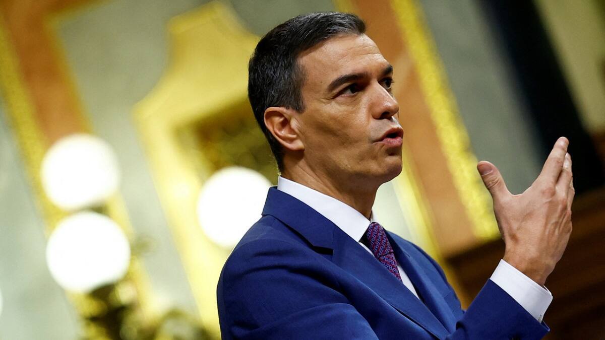 Pedro Sánchez, presidente de España. Foto: Reuters
