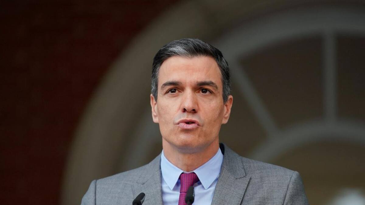 Pedro Sánchez, presidente de España, Reuters.