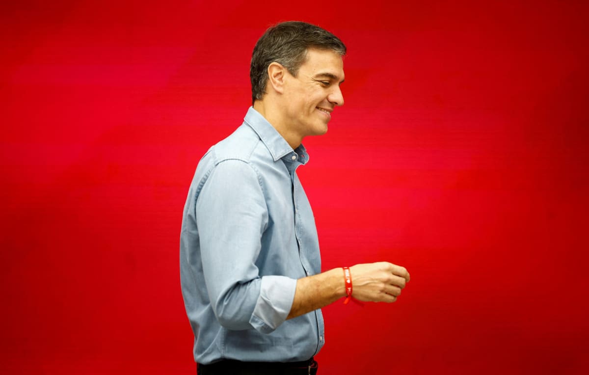 Pedro Sánchez, PSOE. Foto: Reuters.