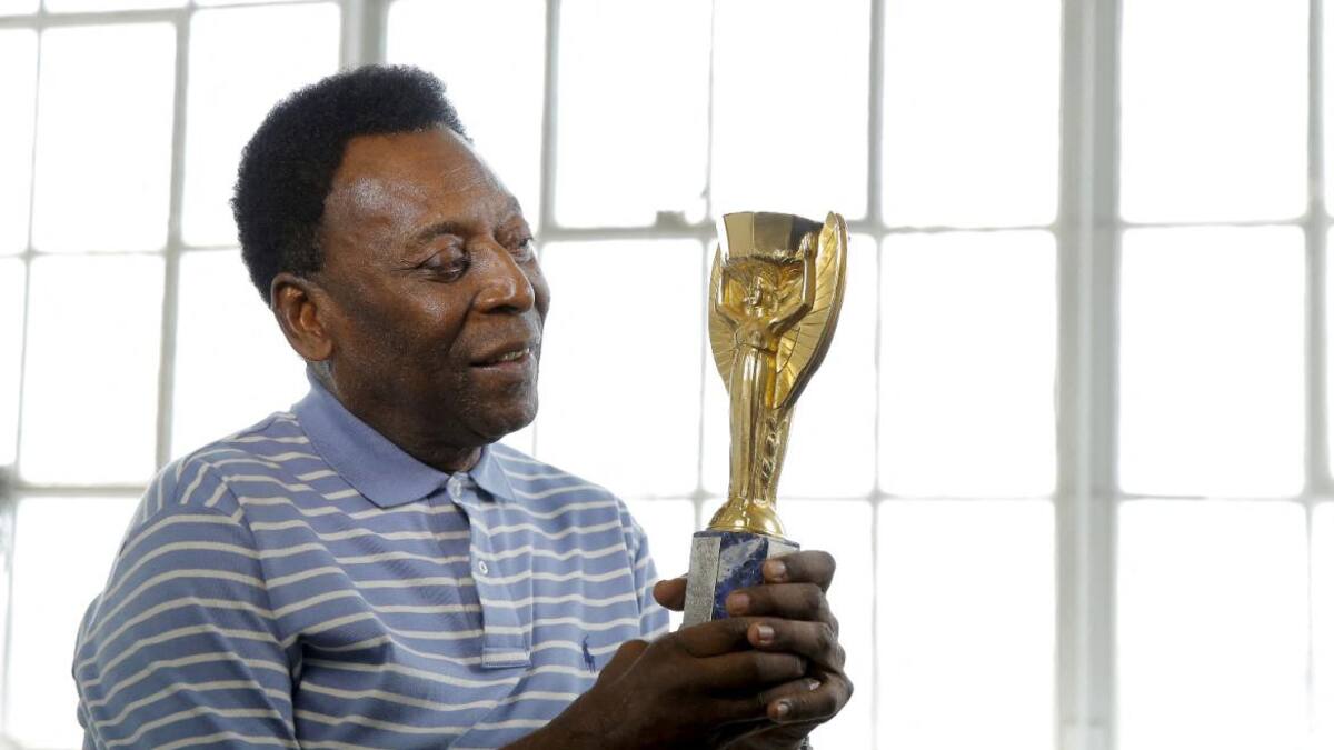 Pelé, exfutbolista de Brasil. Foto: Reuters
