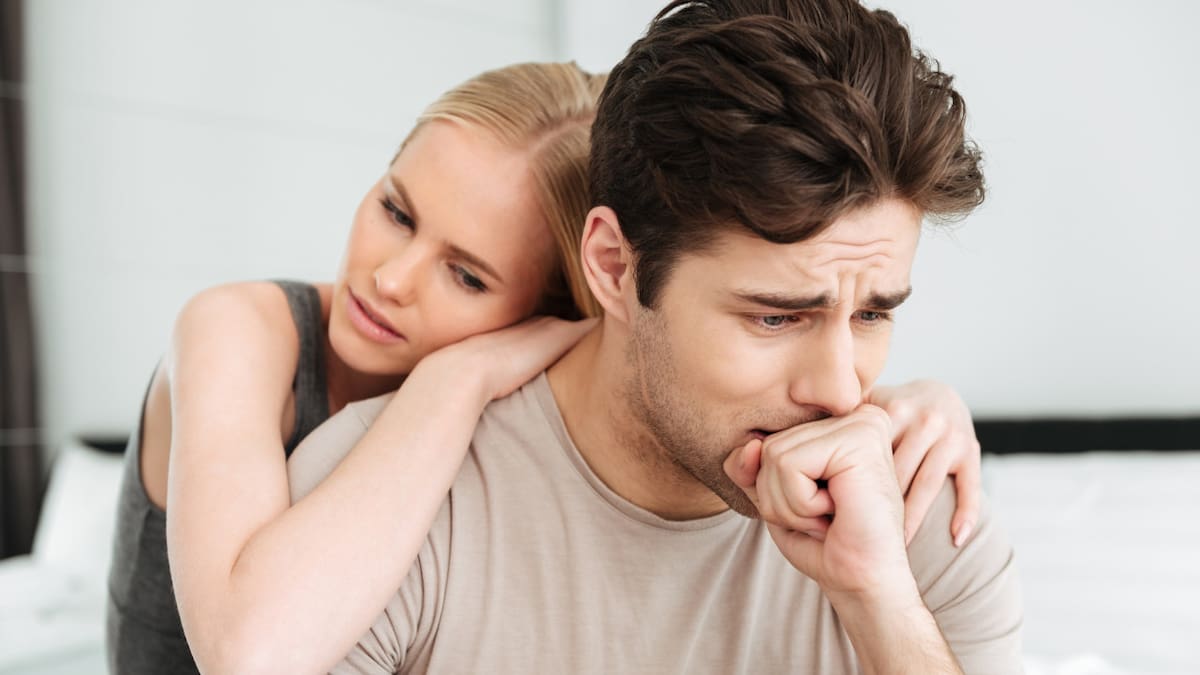 Pelea, pareja, relaciones. Foto: Freepik AI.