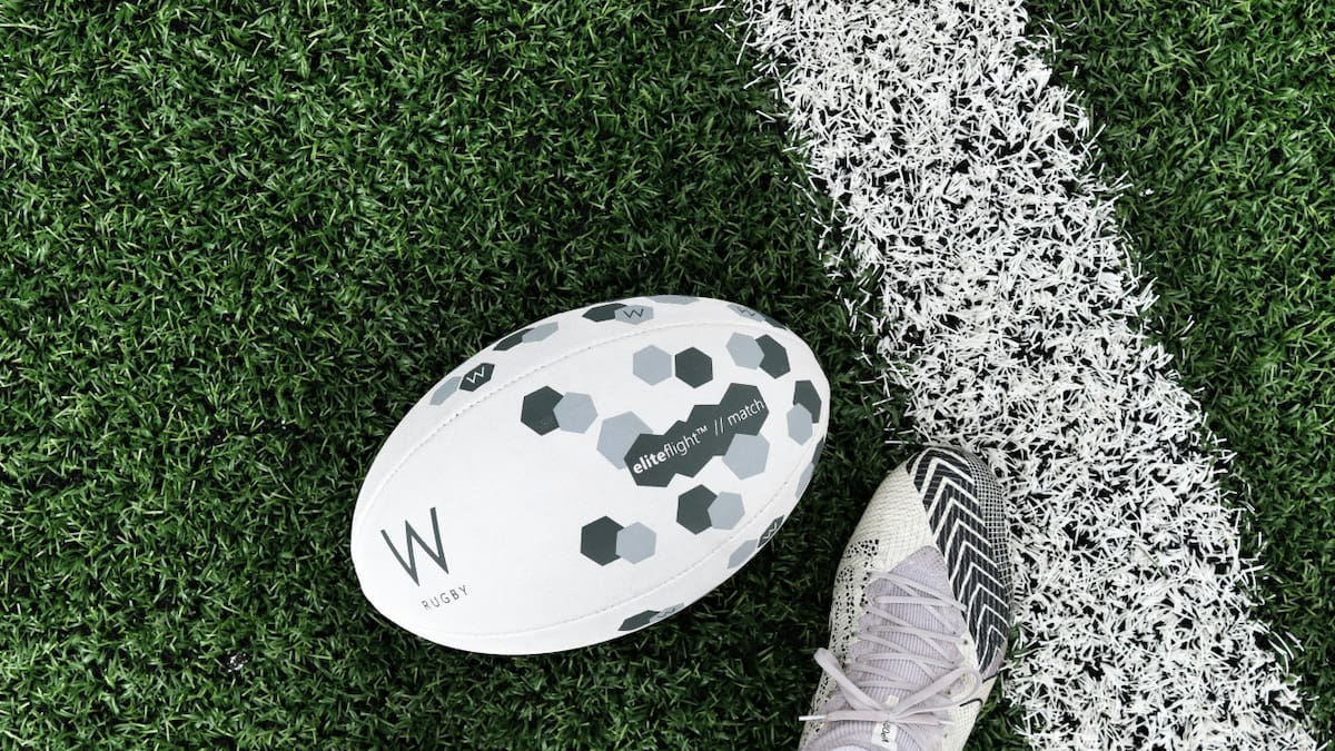 Pelota de rugby. Foto: Pexels