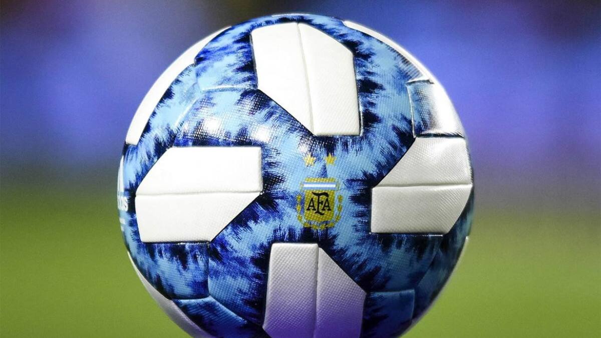 Pelota fútbol argentino
