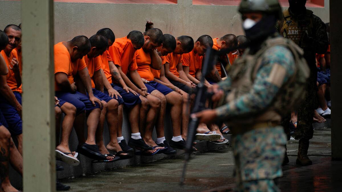Penal militarizado del Litoral, en Guayaquil. Foto: Reuters