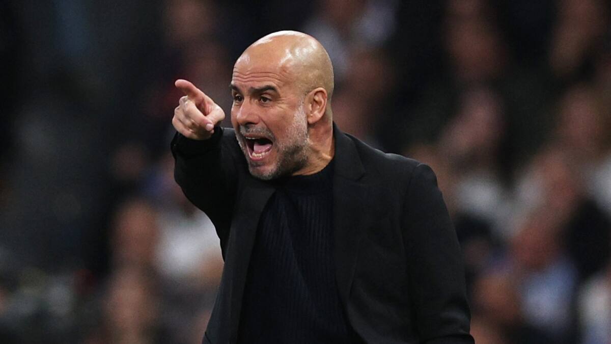 Pep Guardiola no encuentra un funcionamiento esta temporada. Foto: Reuters/Violeta Santos Moura