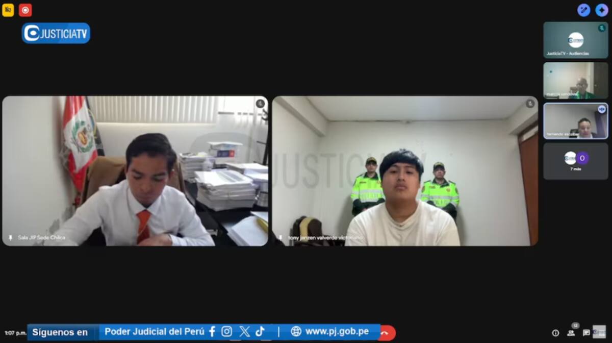 Pequeño J ante la Justicia de Perú.