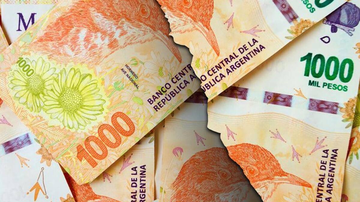 Pérdida de valor del dinero argentino