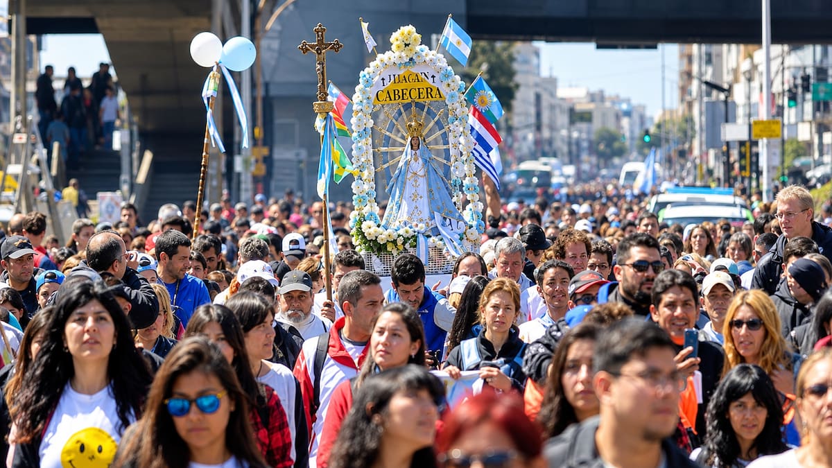 Peregrinación a Luján 2026: los consejos esenciales para recorrer 60 kilómetros y la historia de fe que comenzó hace casi 400 años