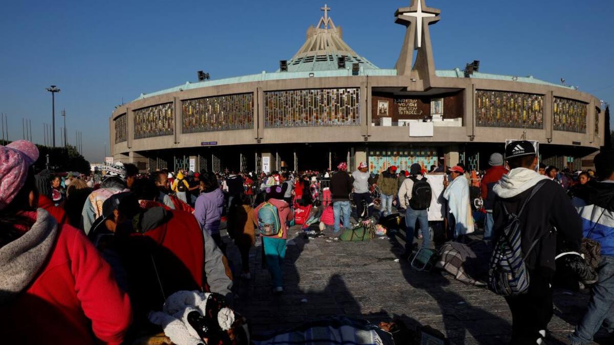 Peregrinacion a la virgen de Guadalupe en México (Reuters)