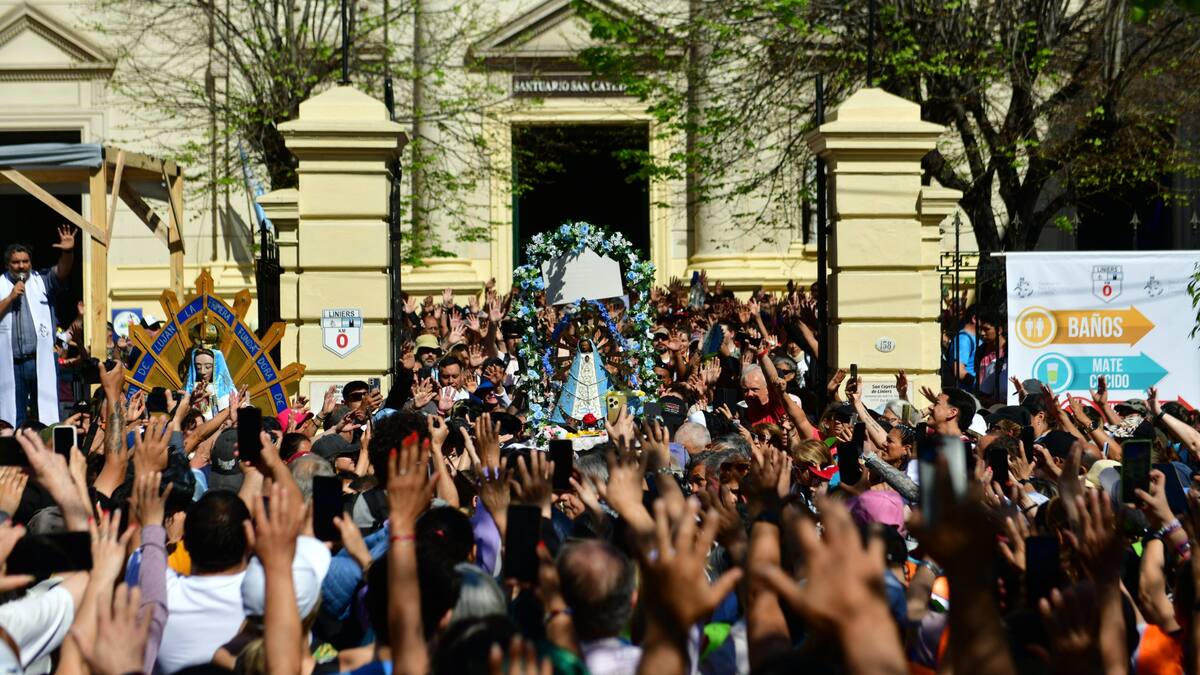 Peregrinación a Luján 2025: miles de fieles participan del recorrido bajo el lema “Madre, danos amor para caminar con esperanza”