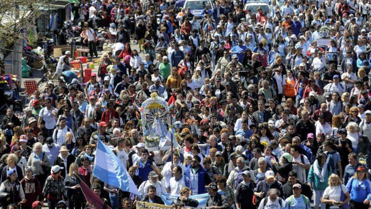 Peregrinación a Luján, fieles