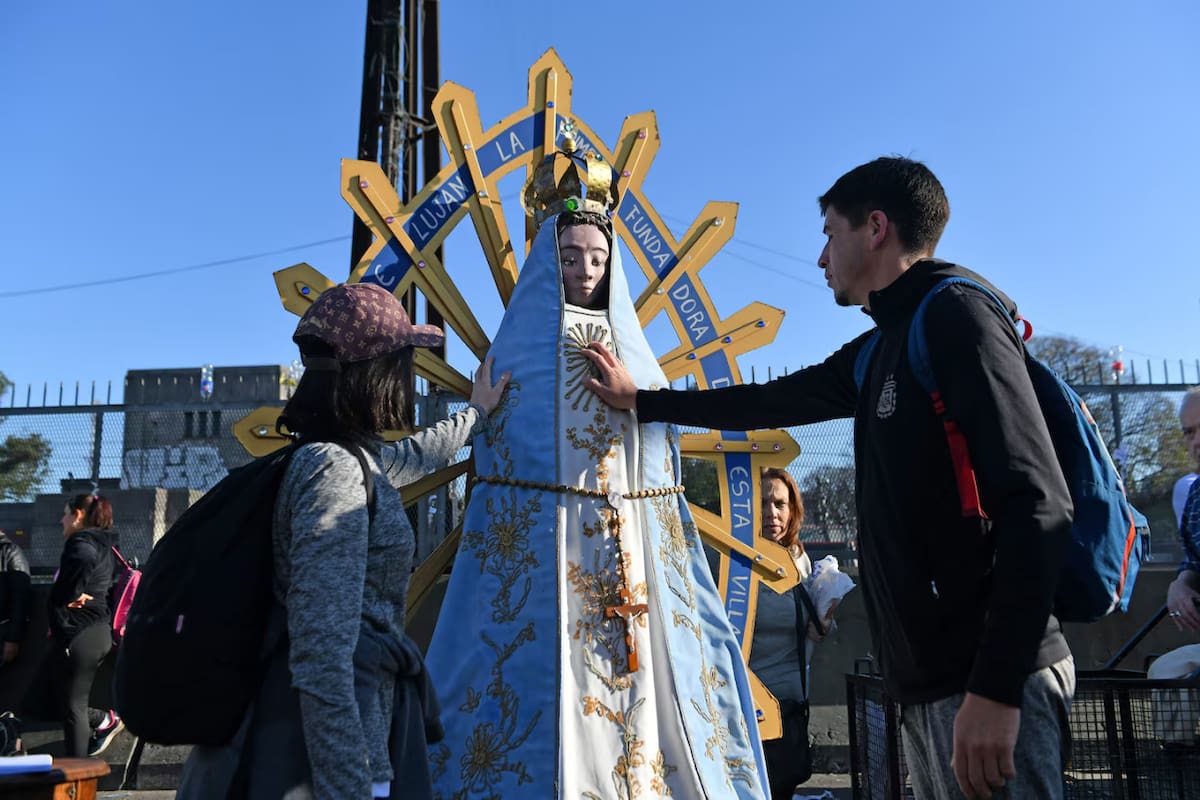 Peregrinación a Luján. Foto: NA