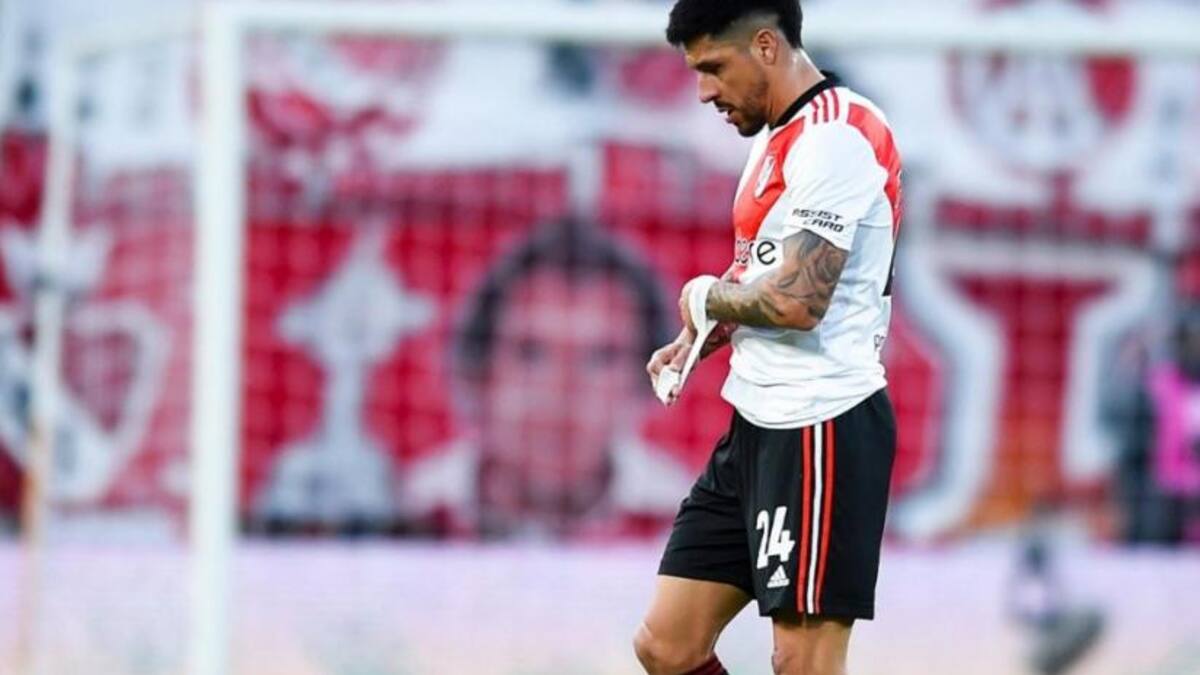 Pérez se recuperó y sería titular en el duelo frente a la Lepra. Foto: NA.