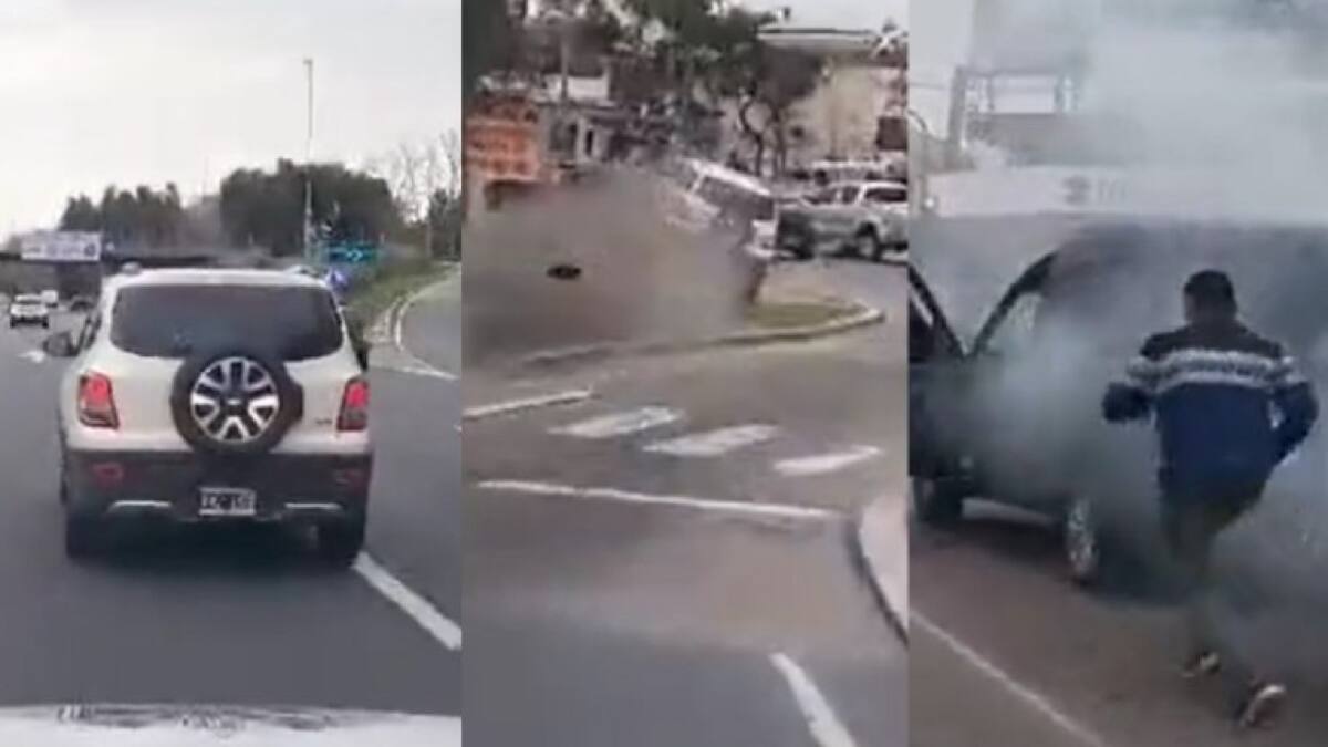 Persecución en Panamericana. Foto: NA