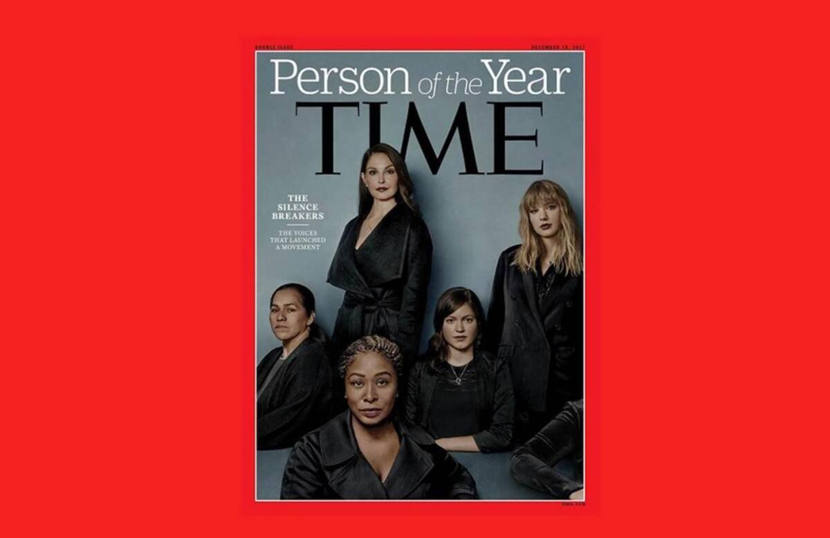 Personalidad del año 2017 de Revista Time - Acoso sexual