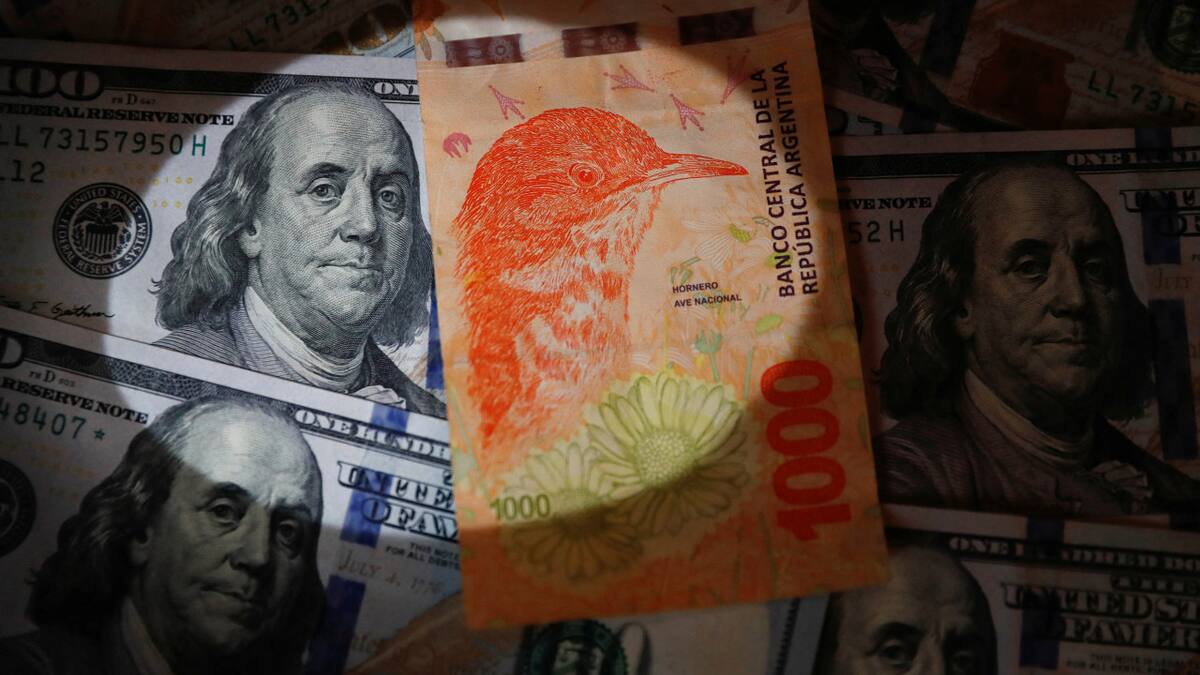 Peso, dólar. Foto: Reuters.