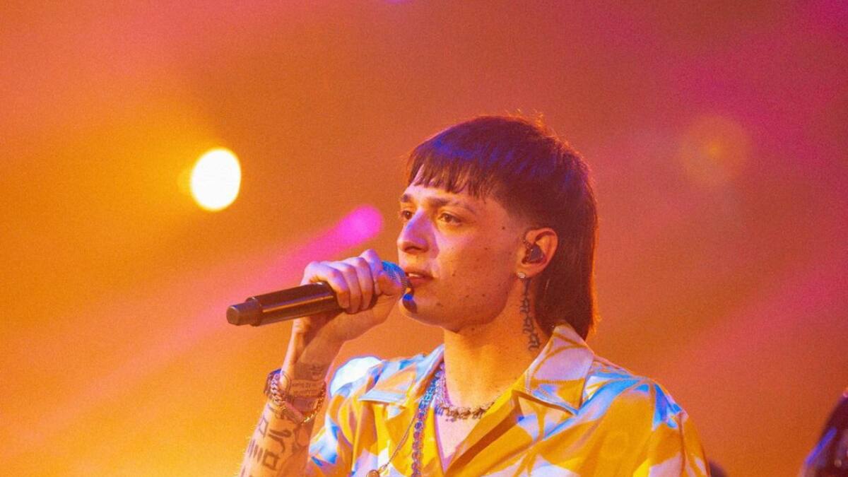 Peso Pluma cantante mexicano - foto @pesopluma oficial