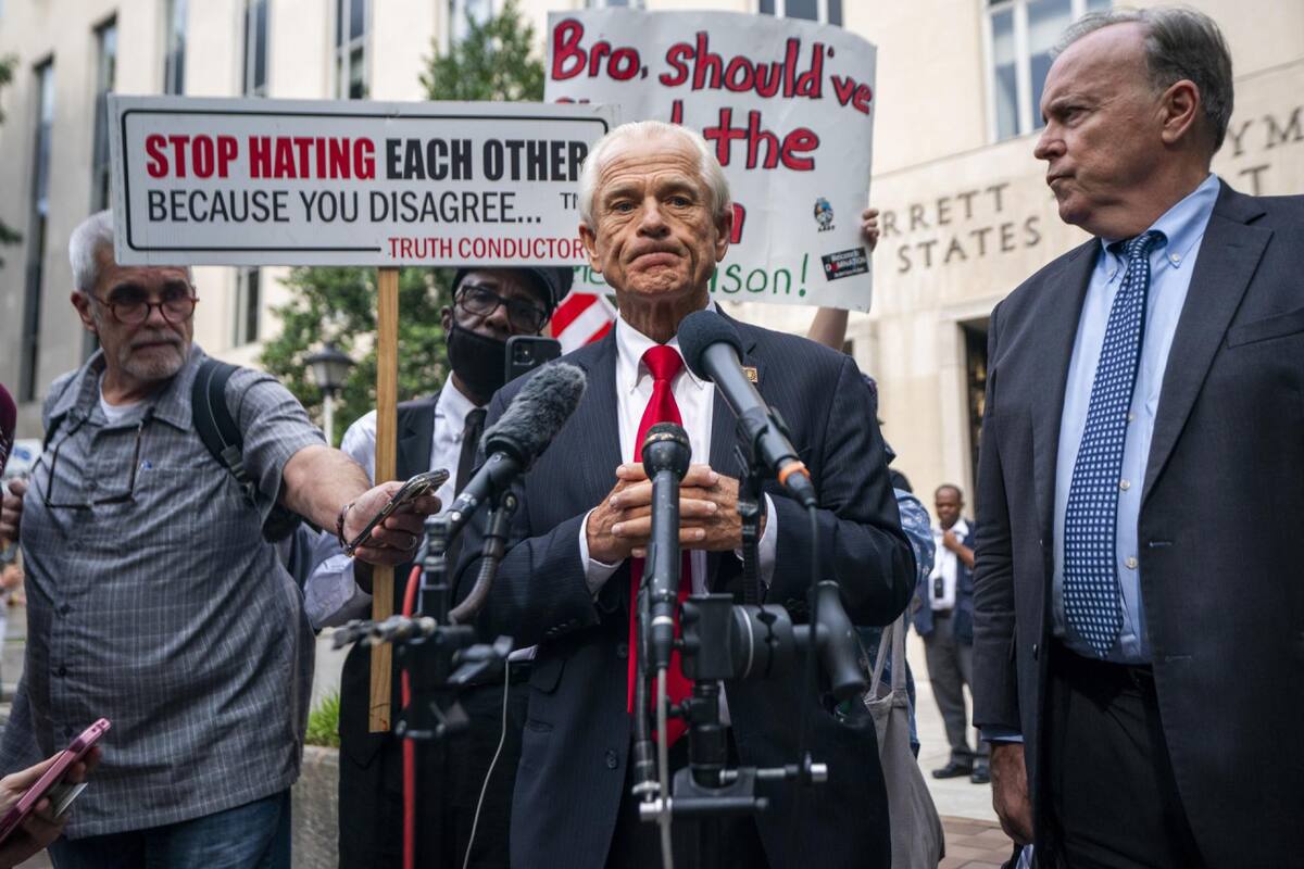 Peter Navarro, exasesor de Trump. Foto: EFE
