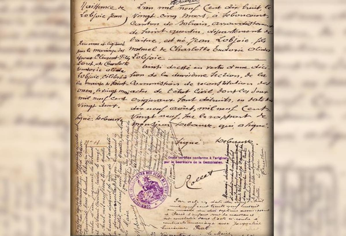 Philippe Loret, nieto de Adolf Hitler, cartas, Foto Keith Waldegrave