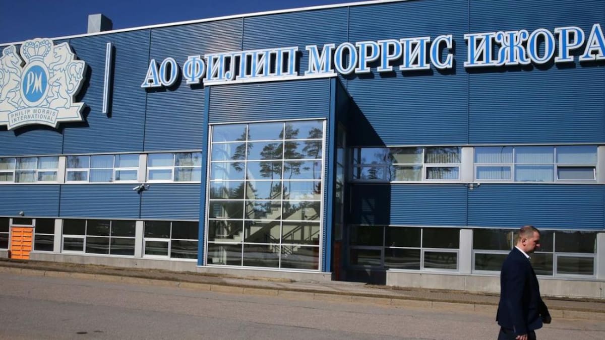 La tabacalera Philip Morris dejará Rusia como consecuencia de la invasión a Ucrania